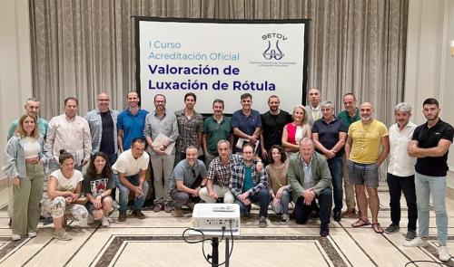 Curso de acreditación oficial para la valoración de la luxación de rótula. Málaga 2022.